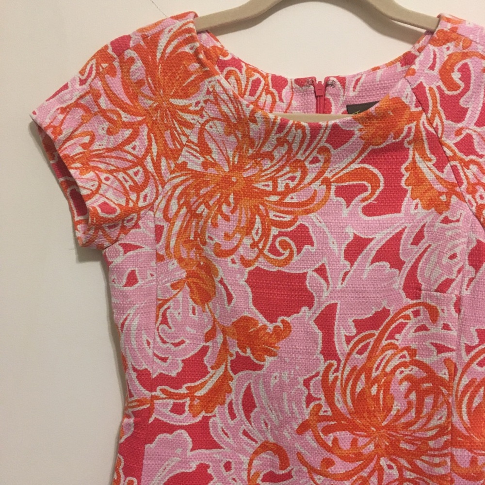 Patterned Fitted Dress